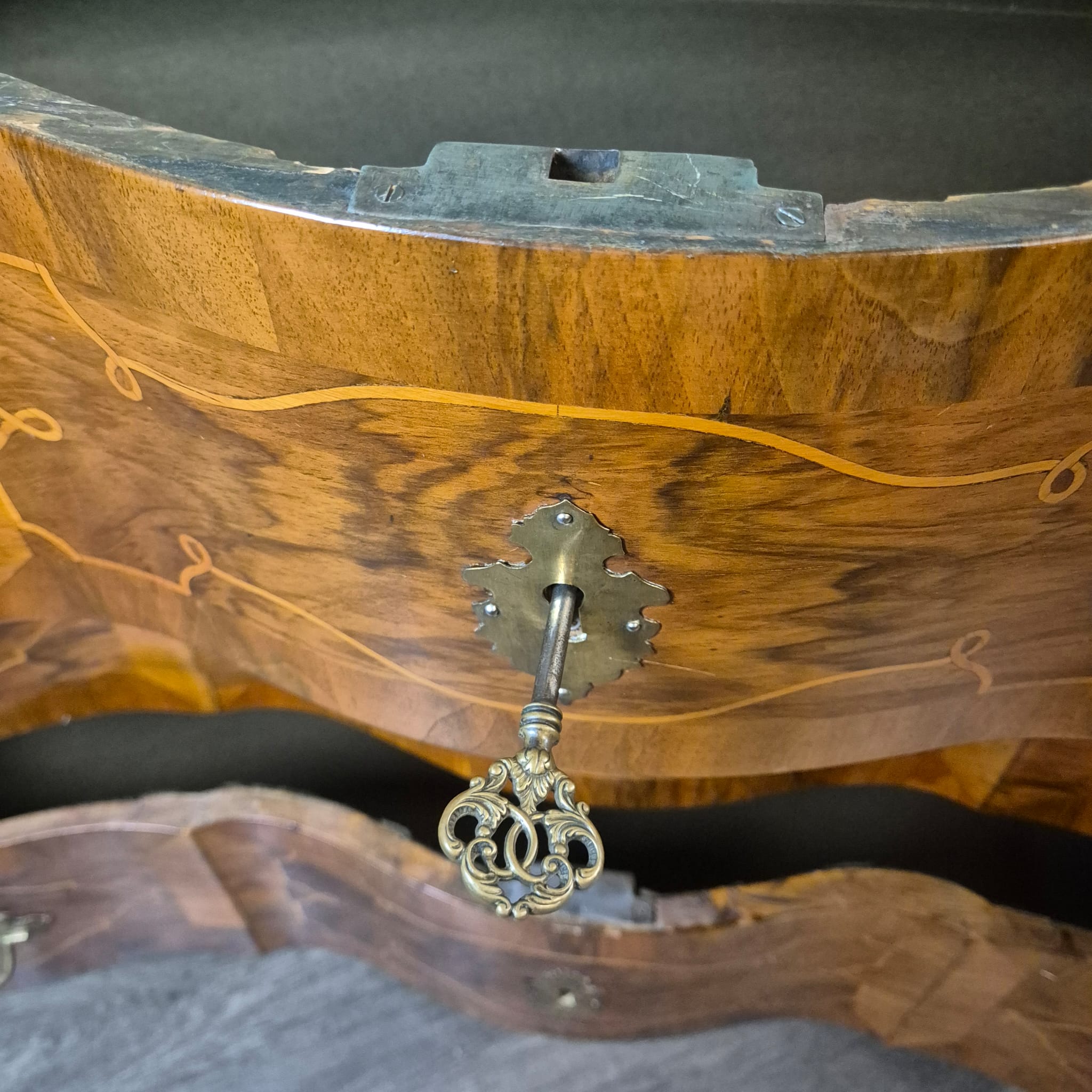 Commode Barok 1770 Noten - Afbeelding 13