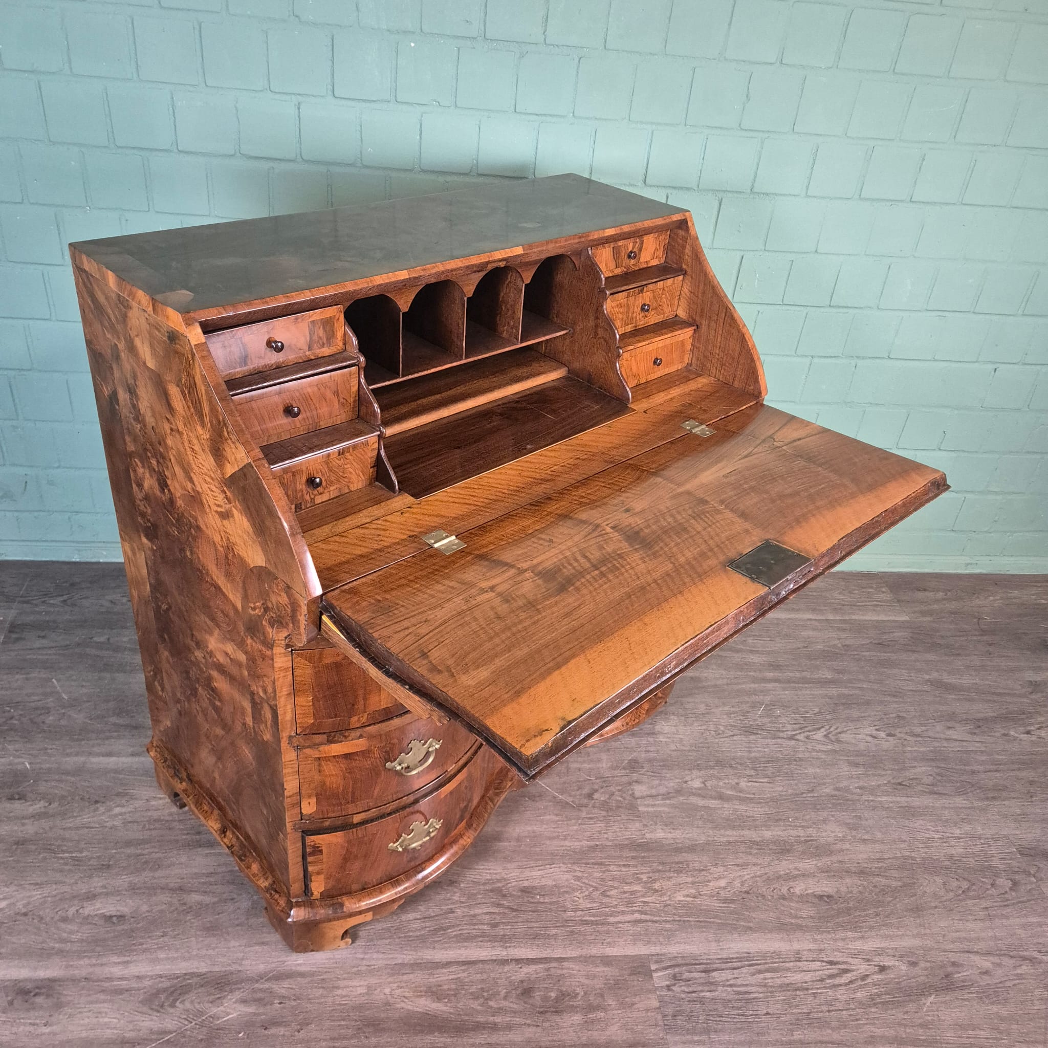 Secretaire Barok 1770 Noten - Afbeelding 14