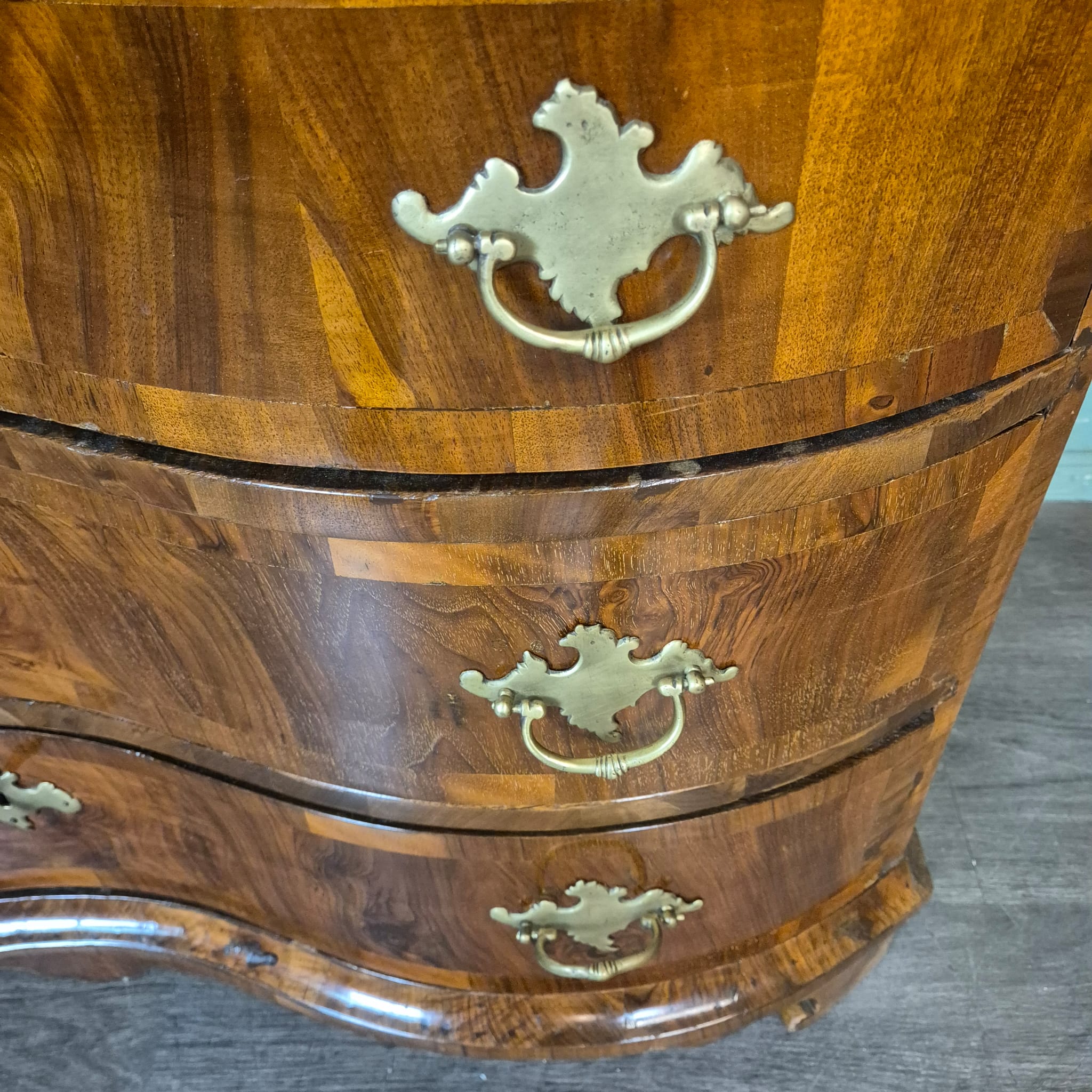 Secretaire Barok 1770 Noten - Afbeelding 11