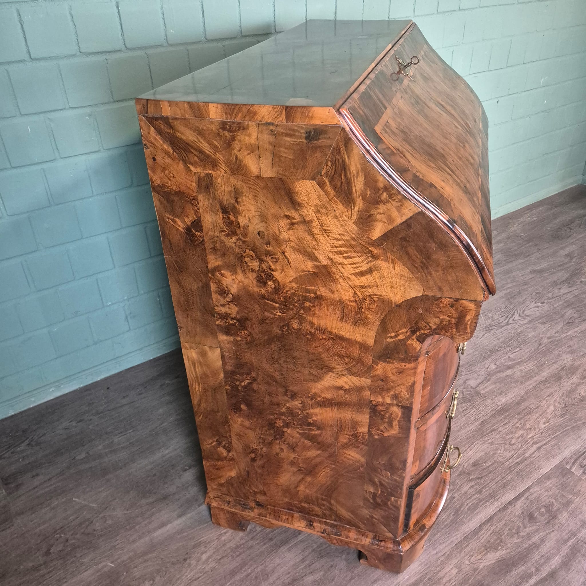 Secretaire Barok 1770 Noten - Afbeelding 4