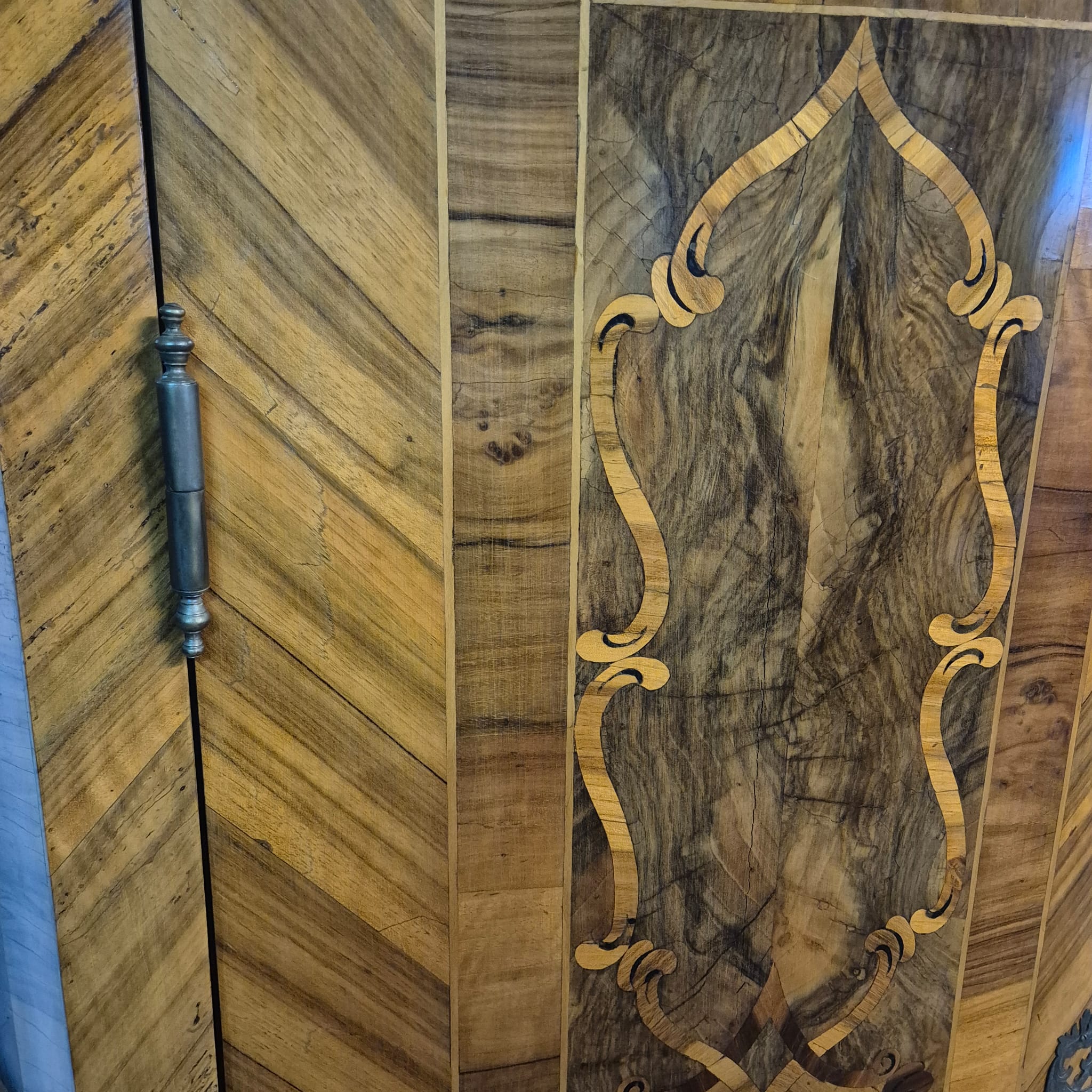 Maria-Theresia-Kast Oostenrijk Barok 1760 Noten - Afbeelding 23