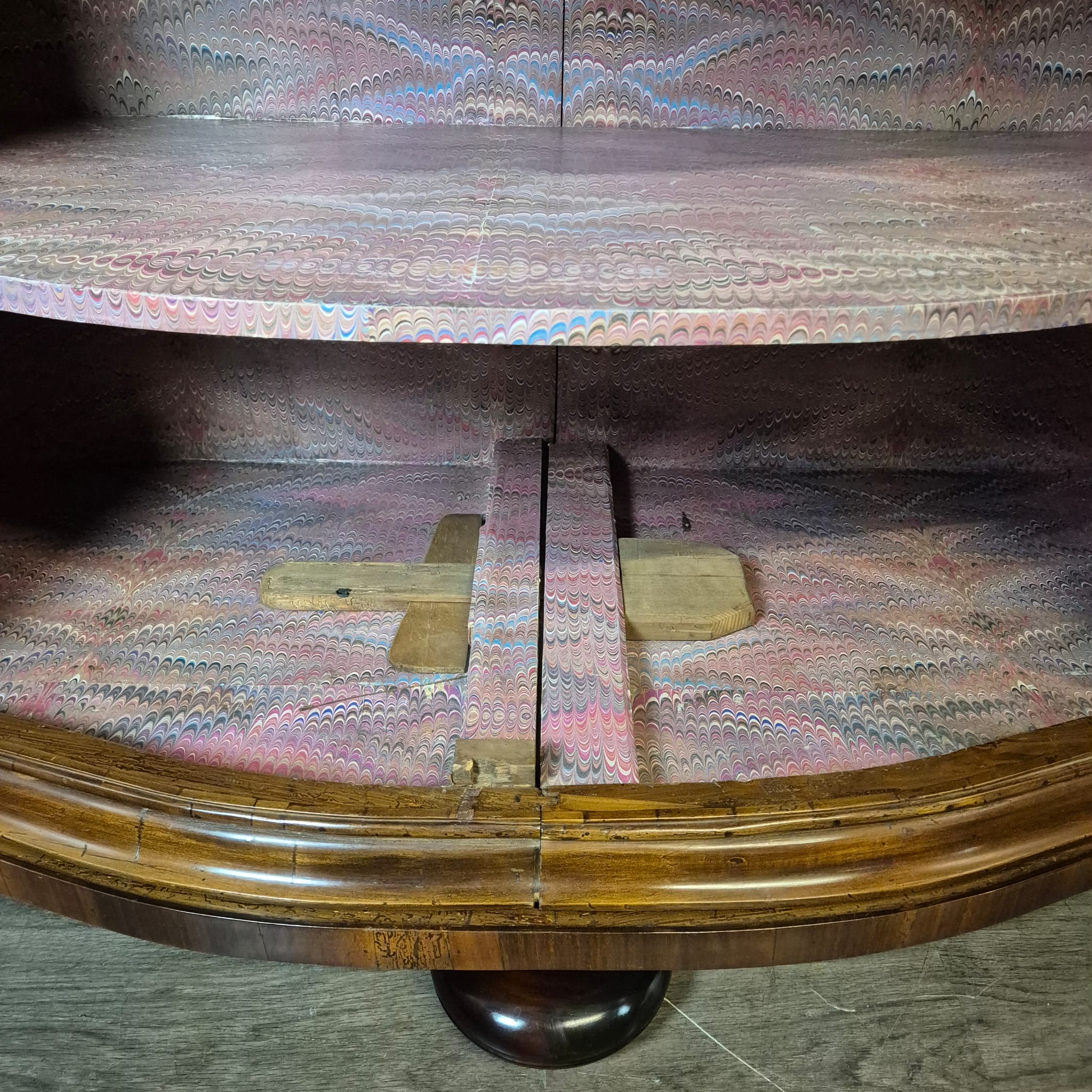 Maria-Theresia-Kast Oostenrijk Barok 1760 Noten - Afbeelding 28