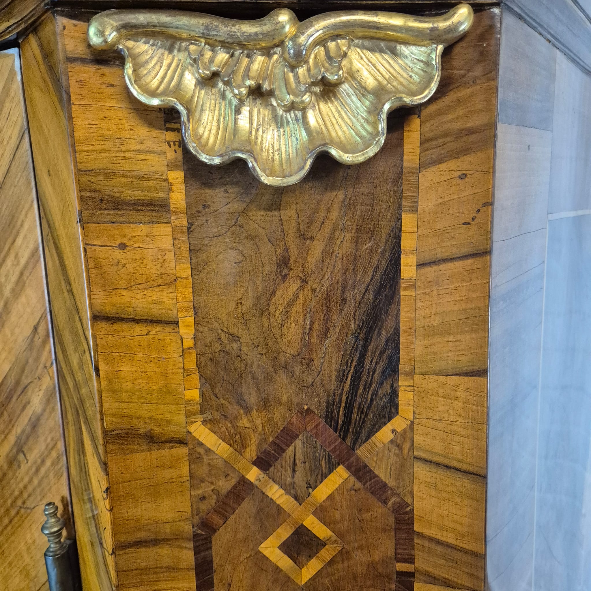 Maria-Theresia-Kast Oostenrijk Barok 1760 Noten - Afbeelding 18