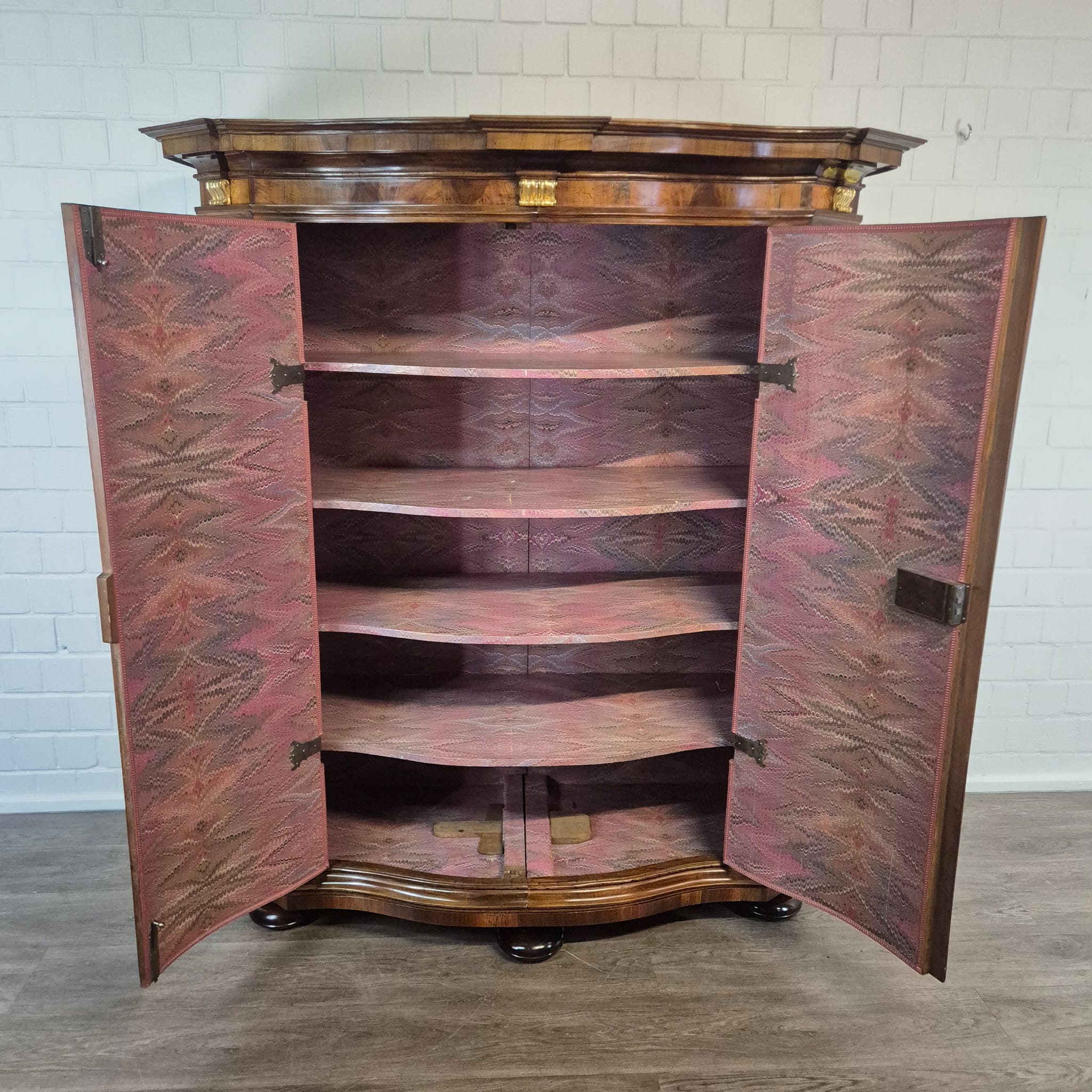 Maria-Theresia-Kast Oostenrijk Barok 1760 Noten - Afbeelding 26