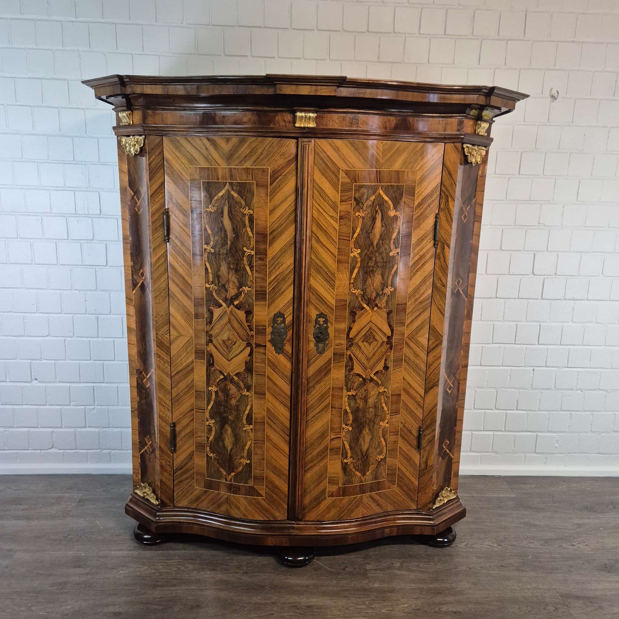 Maria-Theresia-Kast Oostenrijk Barok 1760 Noten - Afbeelding 3