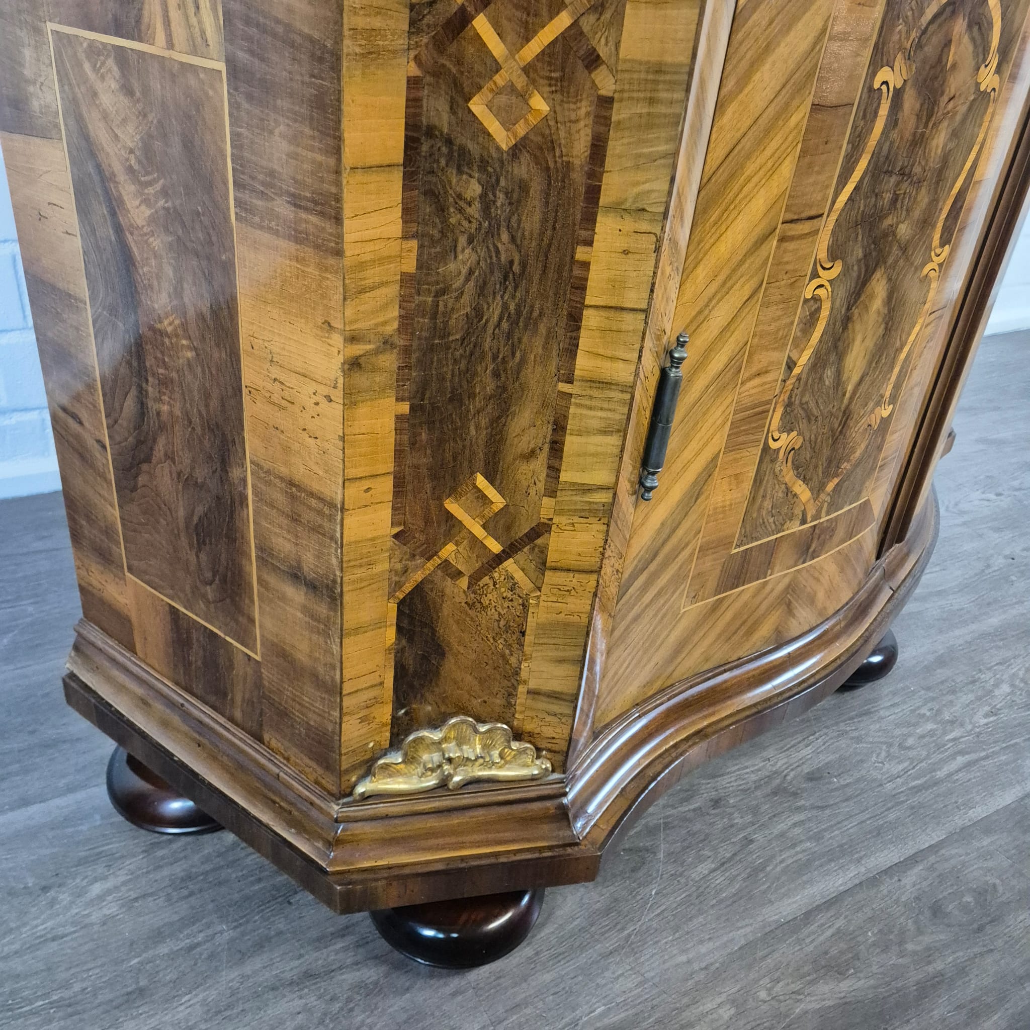 Maria-Theresia-Kast Oostenrijk Barok 1760 Noten - Afbeelding 10