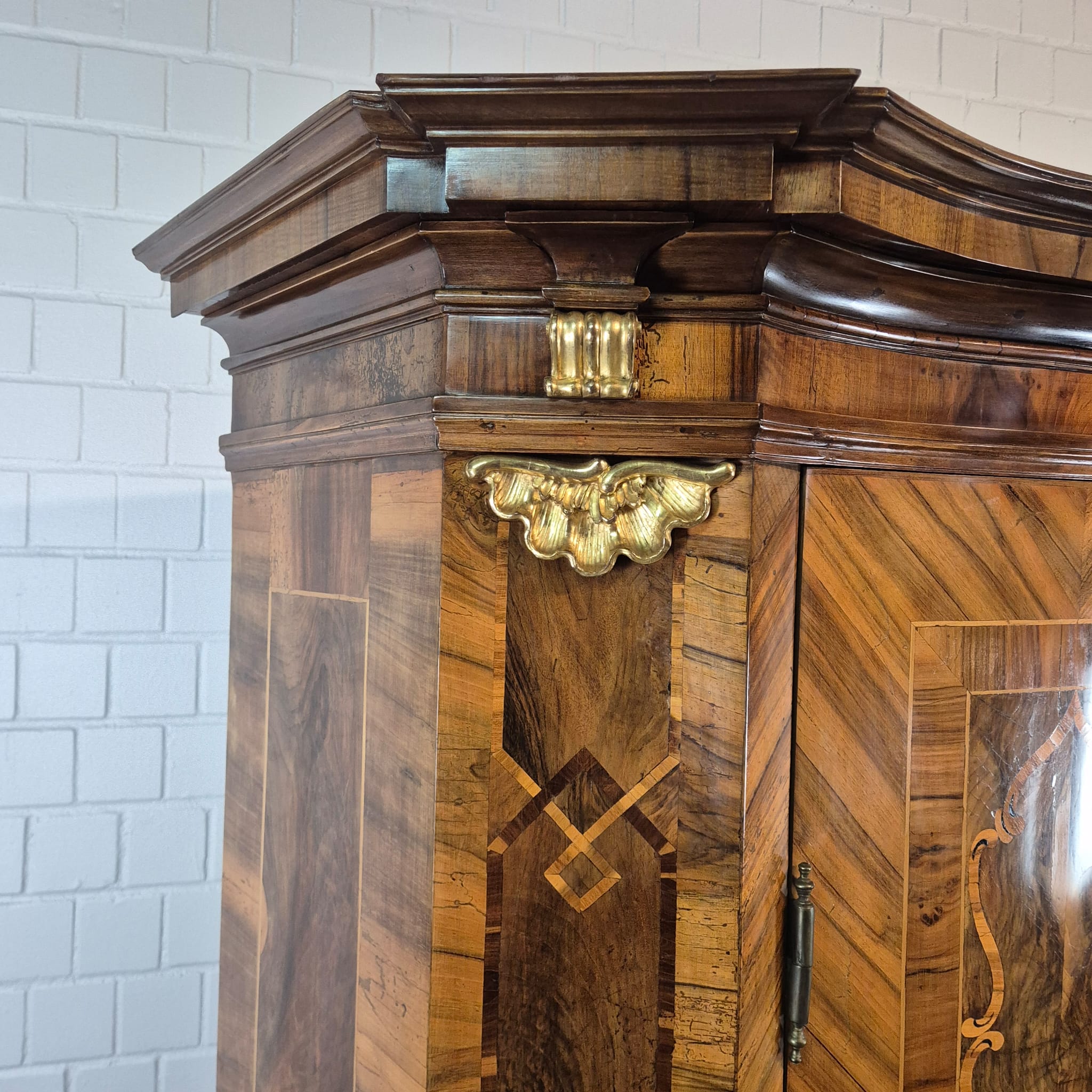 Maria-Theresia-Kast Oostenrijk Barok 1760 Noten - Afbeelding 8