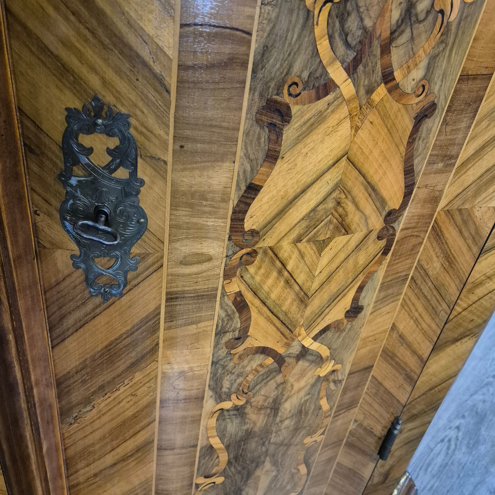 Maria-Theresia-Kast Oostenrijk Barok 1760 Noten - Afbeelding 25