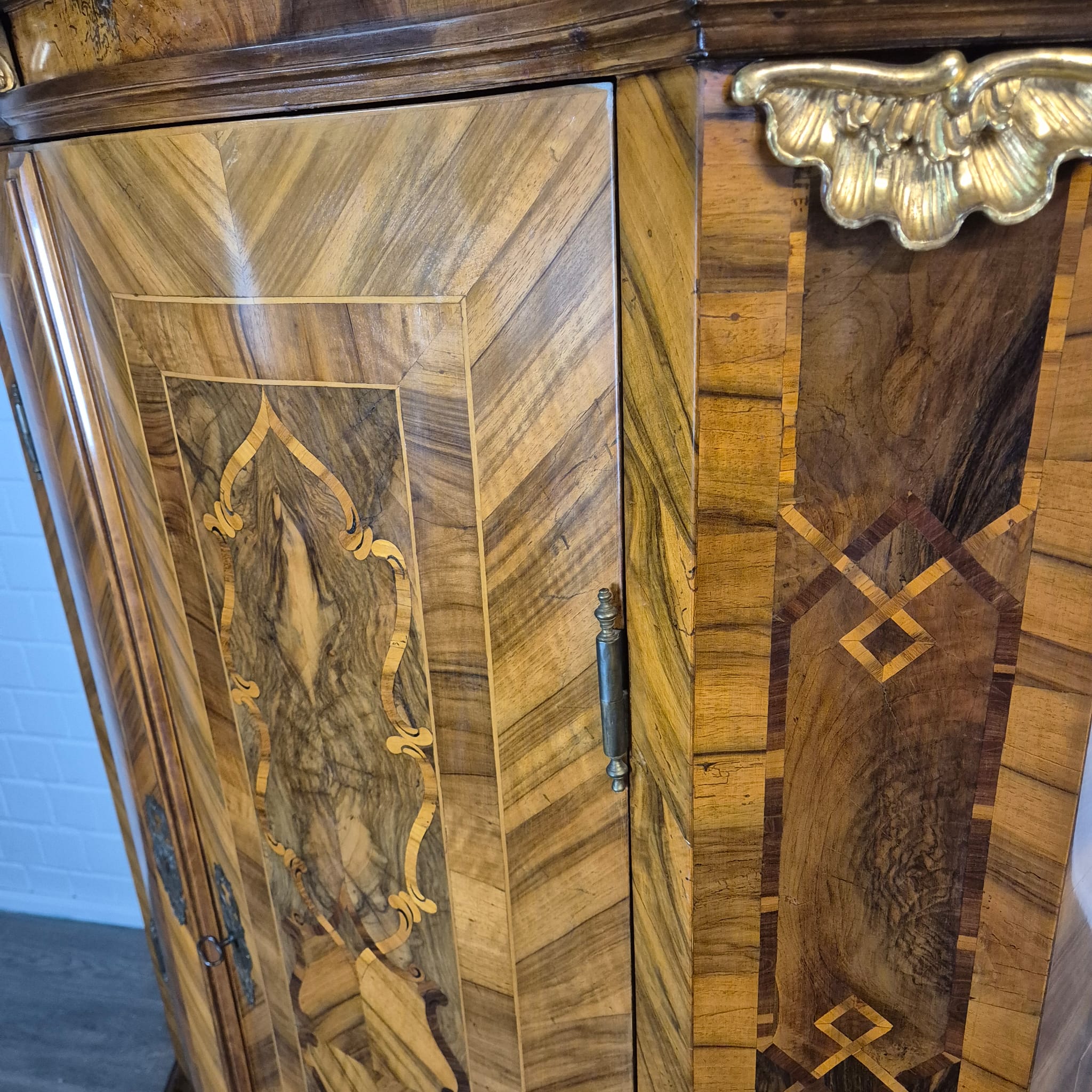 Maria-Theresia-Kast Oostenrijk Barok 1760 Noten - Afbeelding 17