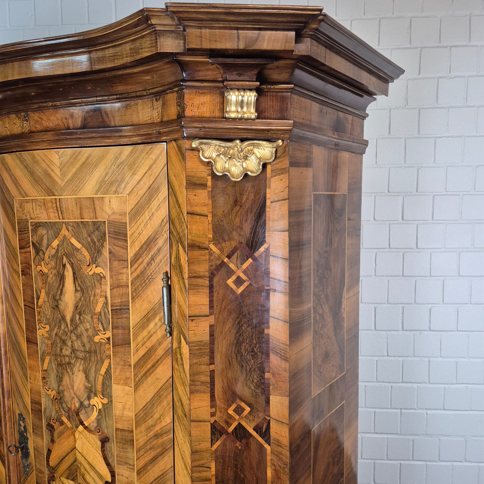 Maria-Theresia-Kast Oostenrijk Barok 1760 Noten - Afbeelding 19