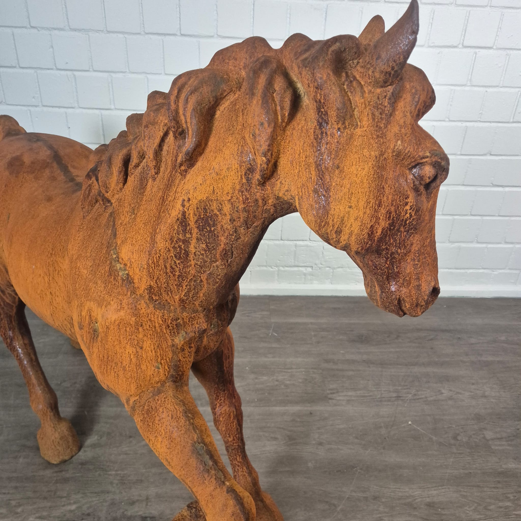 Paard Pony Gietijzer 1,30 m x 1,14 m - Afbeelding 13