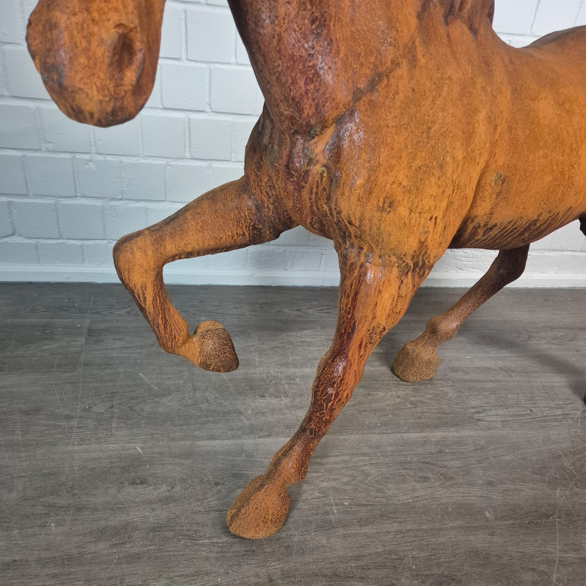 Paard Pony Gietijzer 1,30 m x 1,14 m - Afbeelding 7