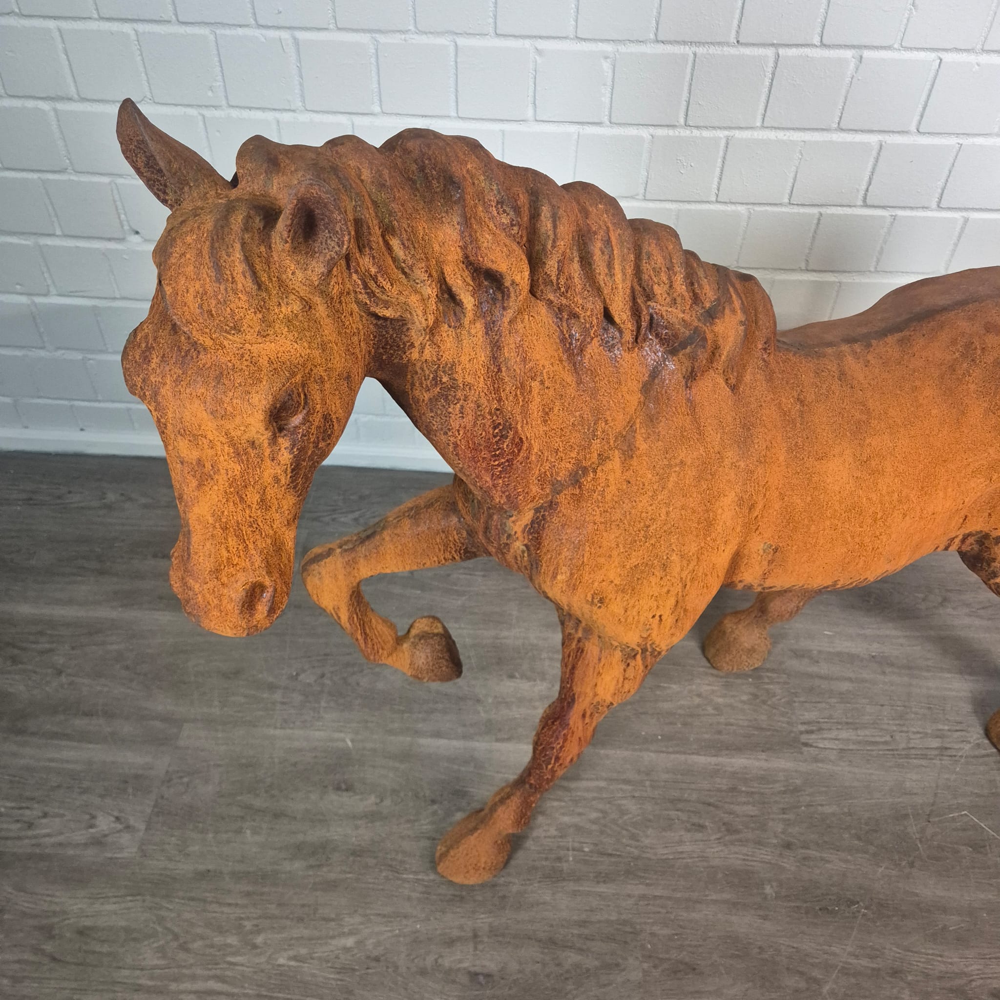 Paard Pony Gietijzer 1,30 m x 1,14 m - Afbeelding 5