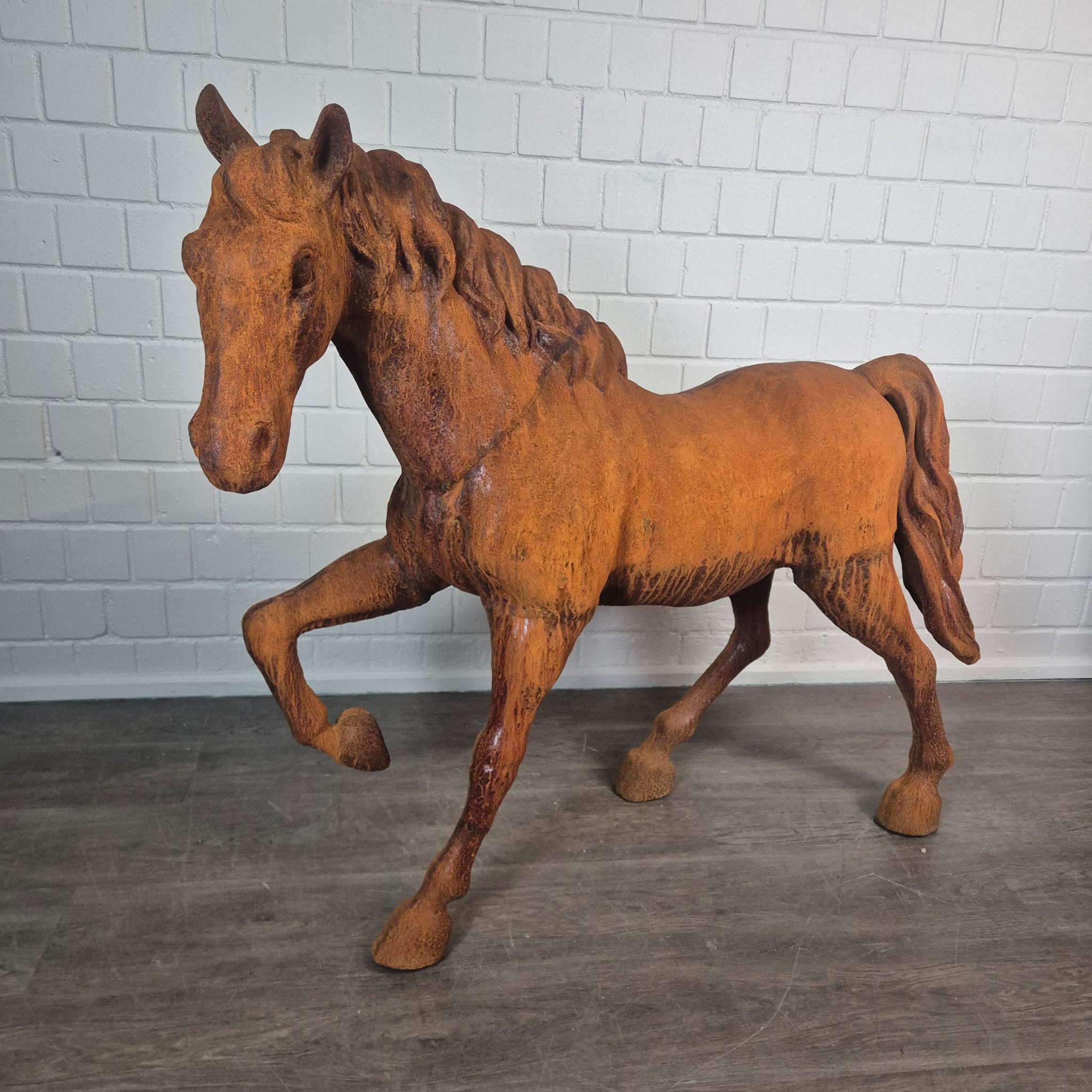 Paard Pony Gietijzer 1,30 m x 1,14 m - Afbeelding 4