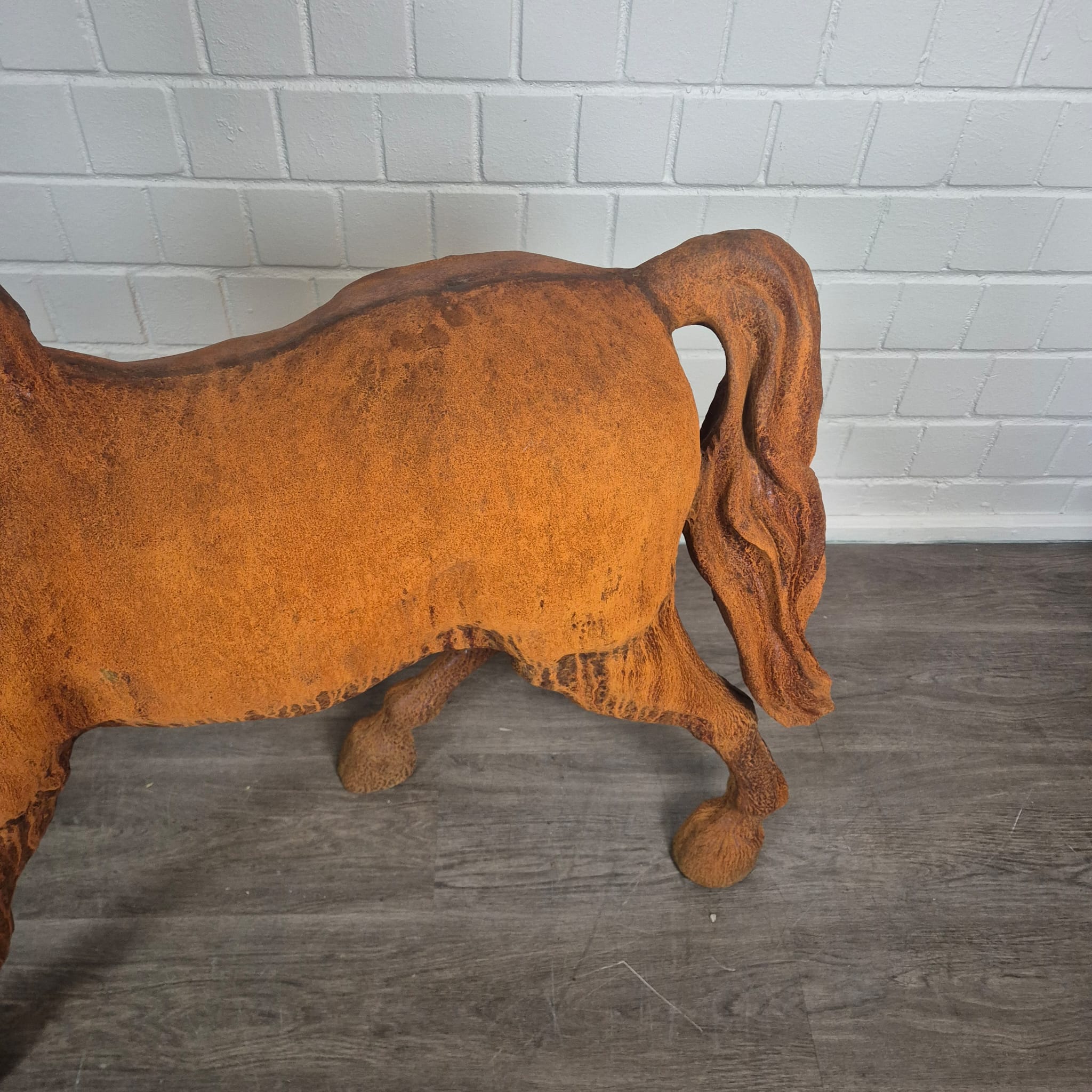 Paard Pony Gietijzer 1,30 m x 1,14 m - Afbeelding 9