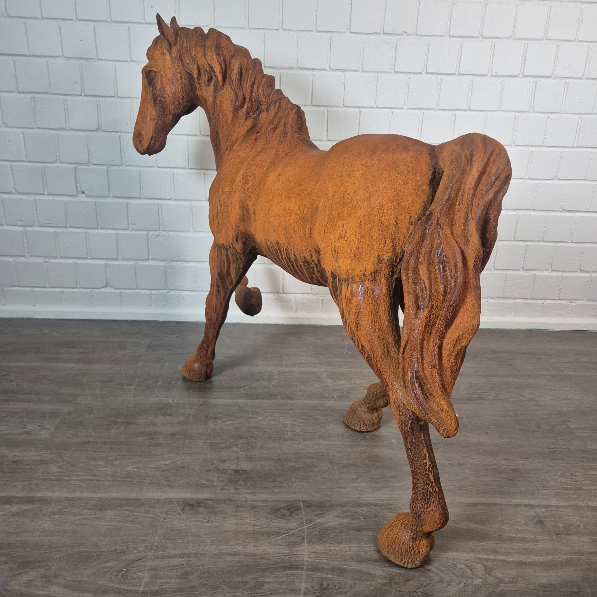 Paard Pony Gietijzer 1,30 m x 1,14 m - Afbeelding 16