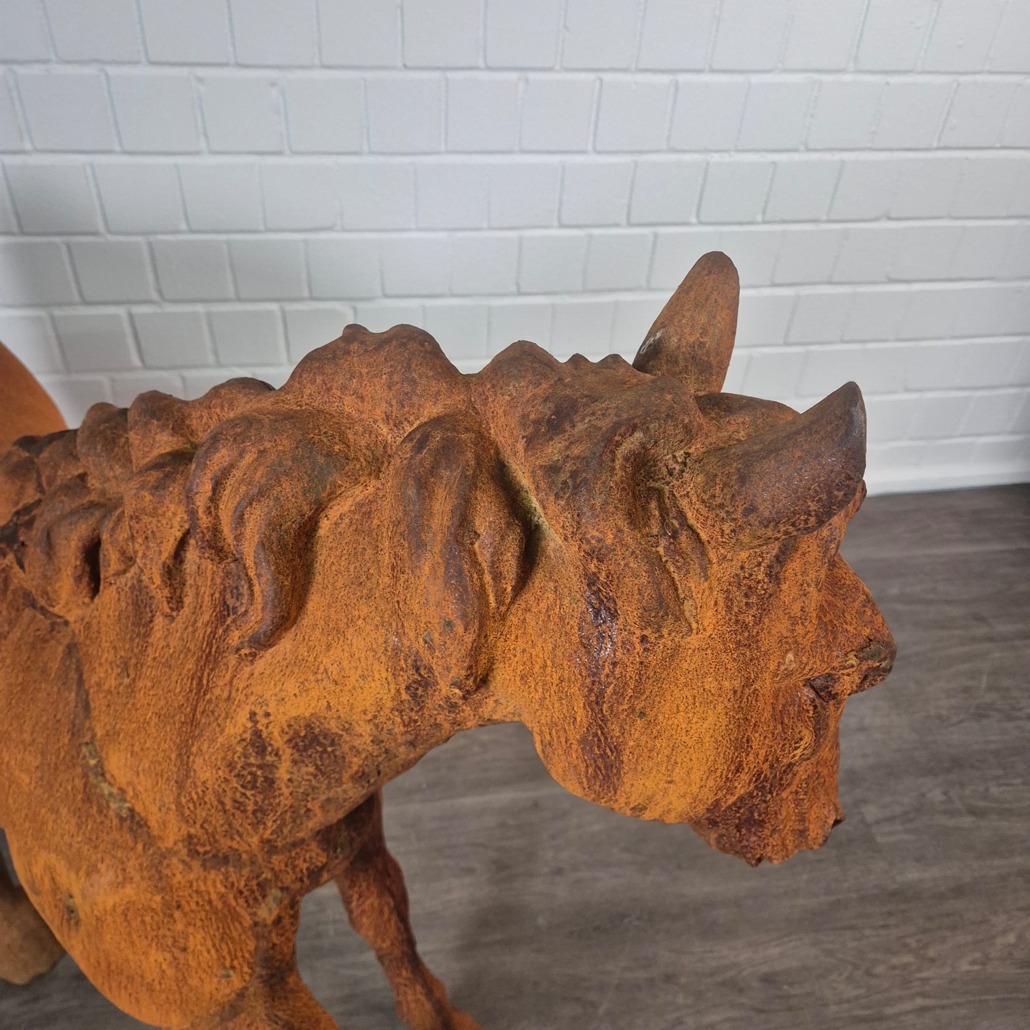 Paard Pony Gietijzer 1,30 m x 1,14 m - Afbeelding 14