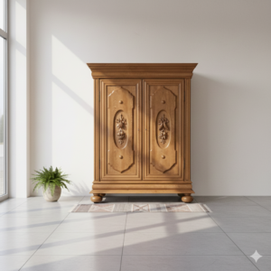 Kledingkast Kast Jugendstil 1900 Eiken