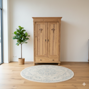 Kast Kledingkast Jugendstil 1905 Grenen