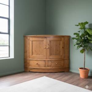 Hoekkast Grenen 1,37 m