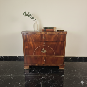 Commode Biedermeier 1850 Mahonie