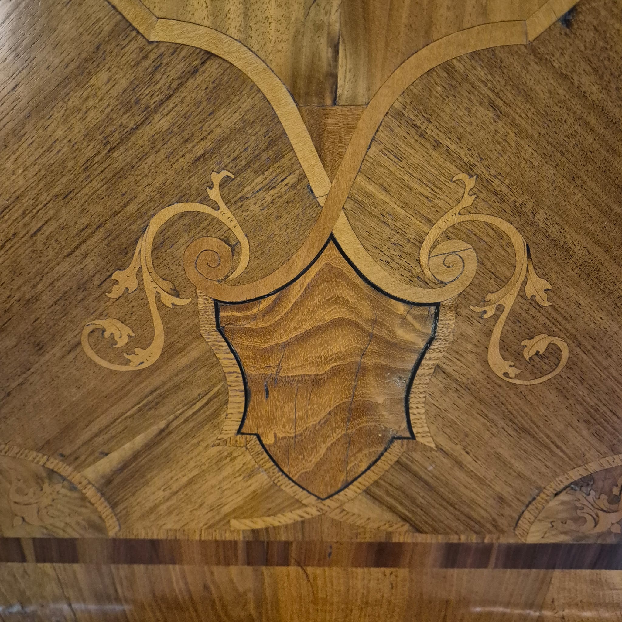 Kast Kabinetkast Barok 1770 Noten - Afbeelding 15