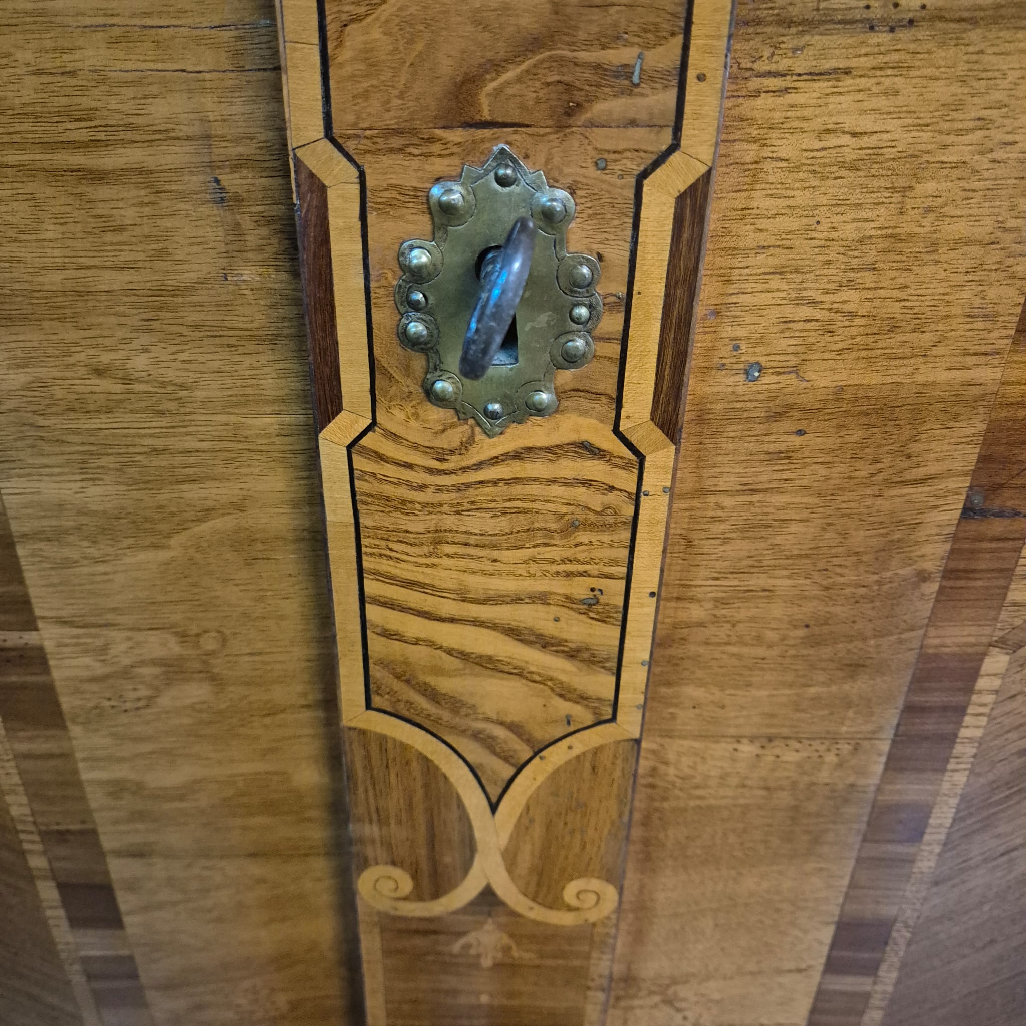 Kast Kabinetkast Barok 1770 Noten - Afbeelding 16