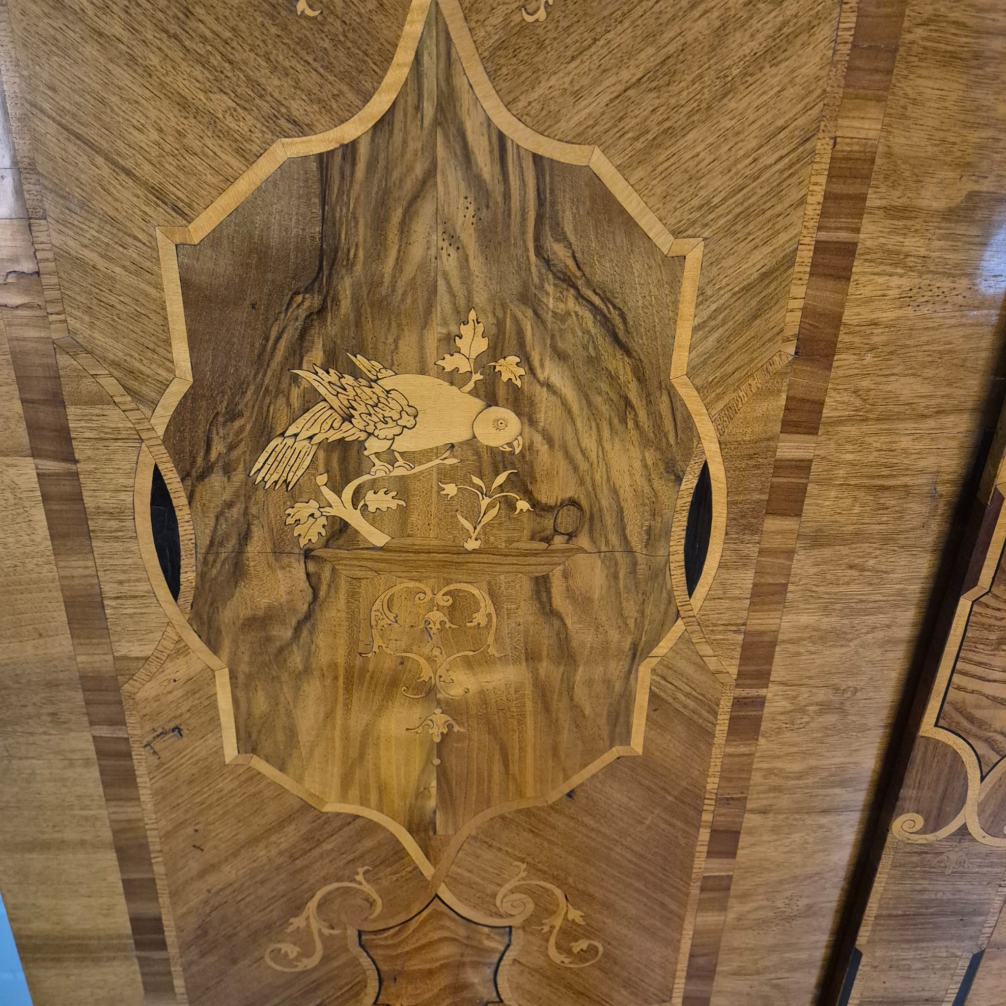 Kast Kabinetkast Barok 1770 Noten - Afbeelding 14