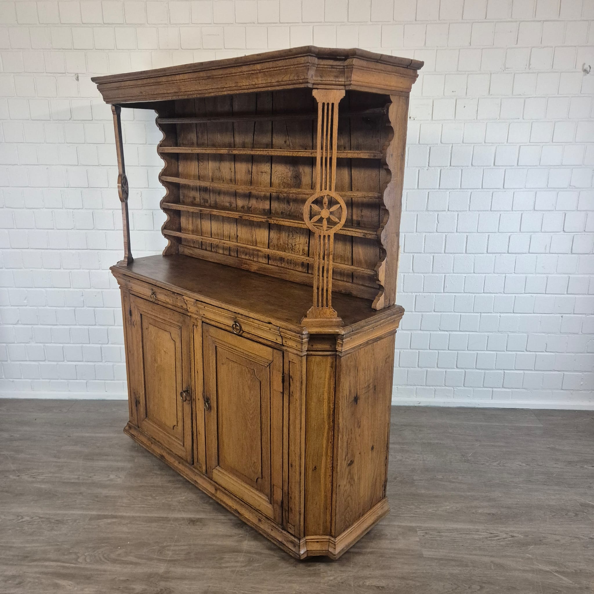 Bordenkast Buffetkast Barok 1760 Eiken - Afbeelding 5