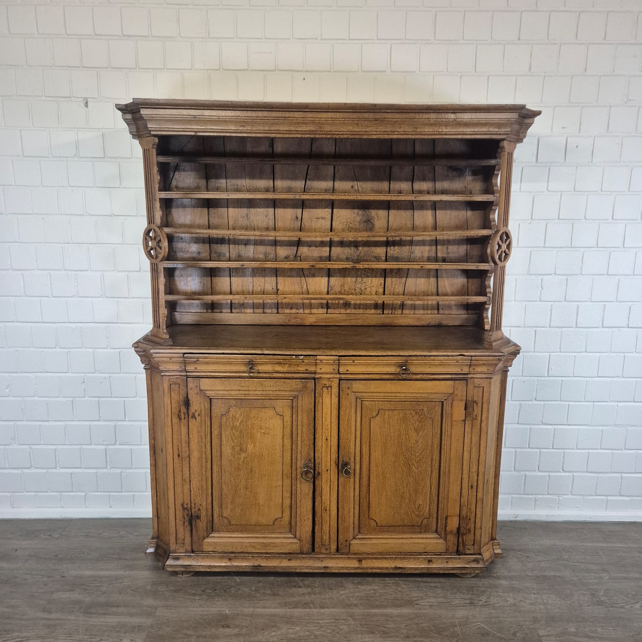 Bordenkast Buffetkast Barok 1760 Eiken - Afbeelding 3