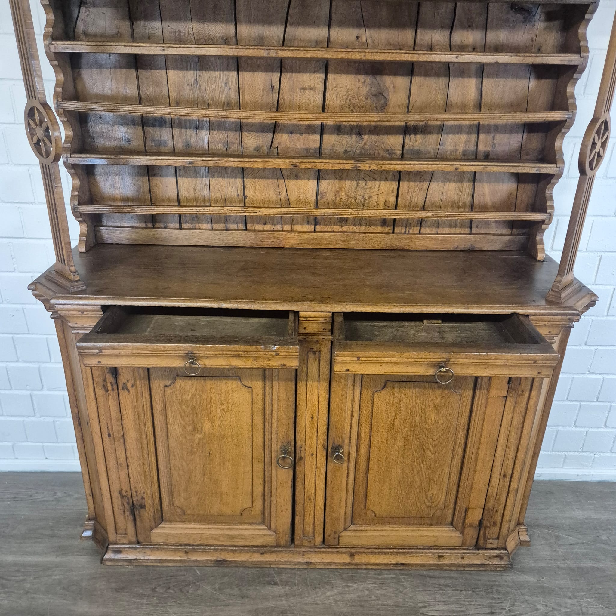 Bordenkast Buffetkast Barok 1760 Eiken - Afbeelding 14