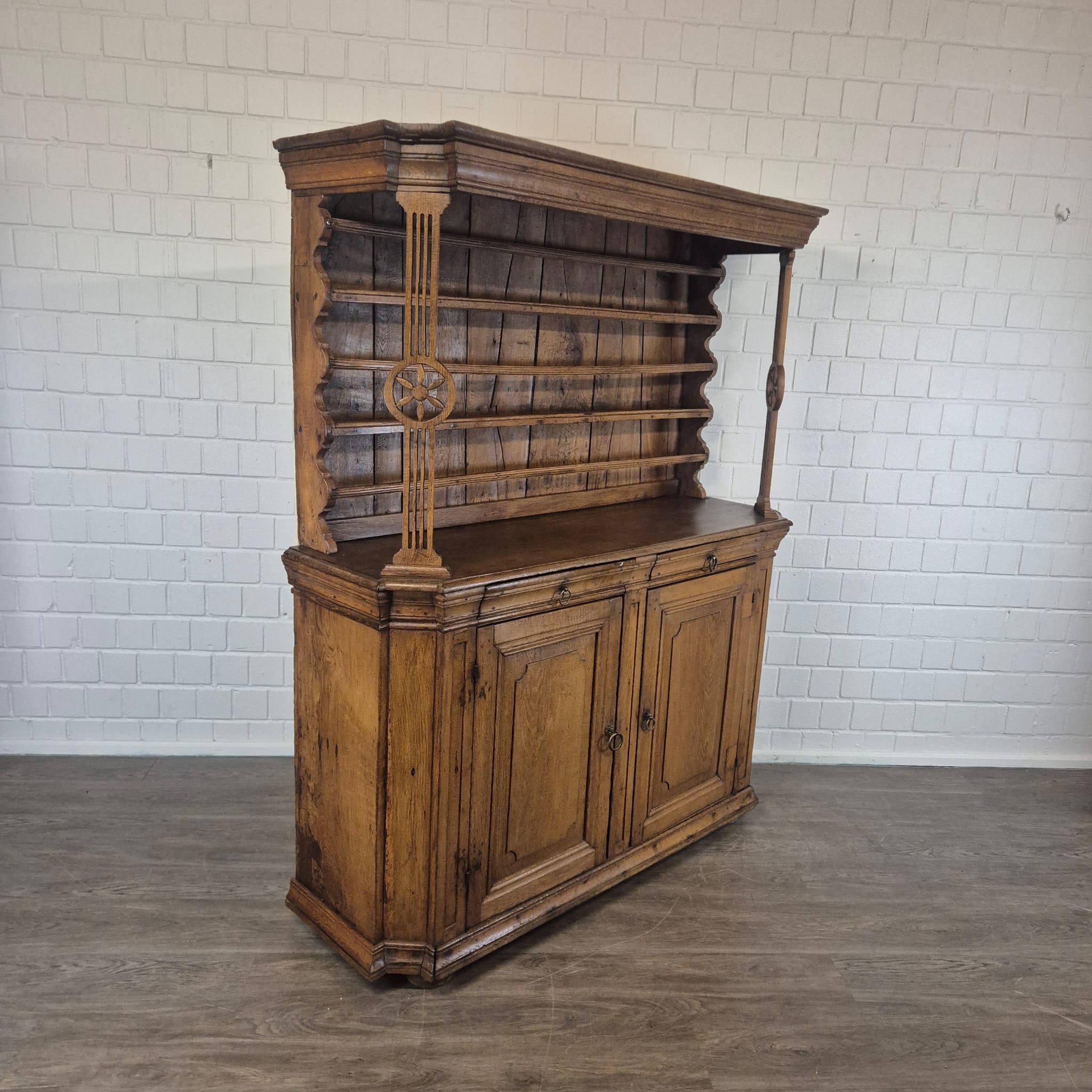 Bordenkast Buffetkast Barok 1760 Eiken - Afbeelding 4