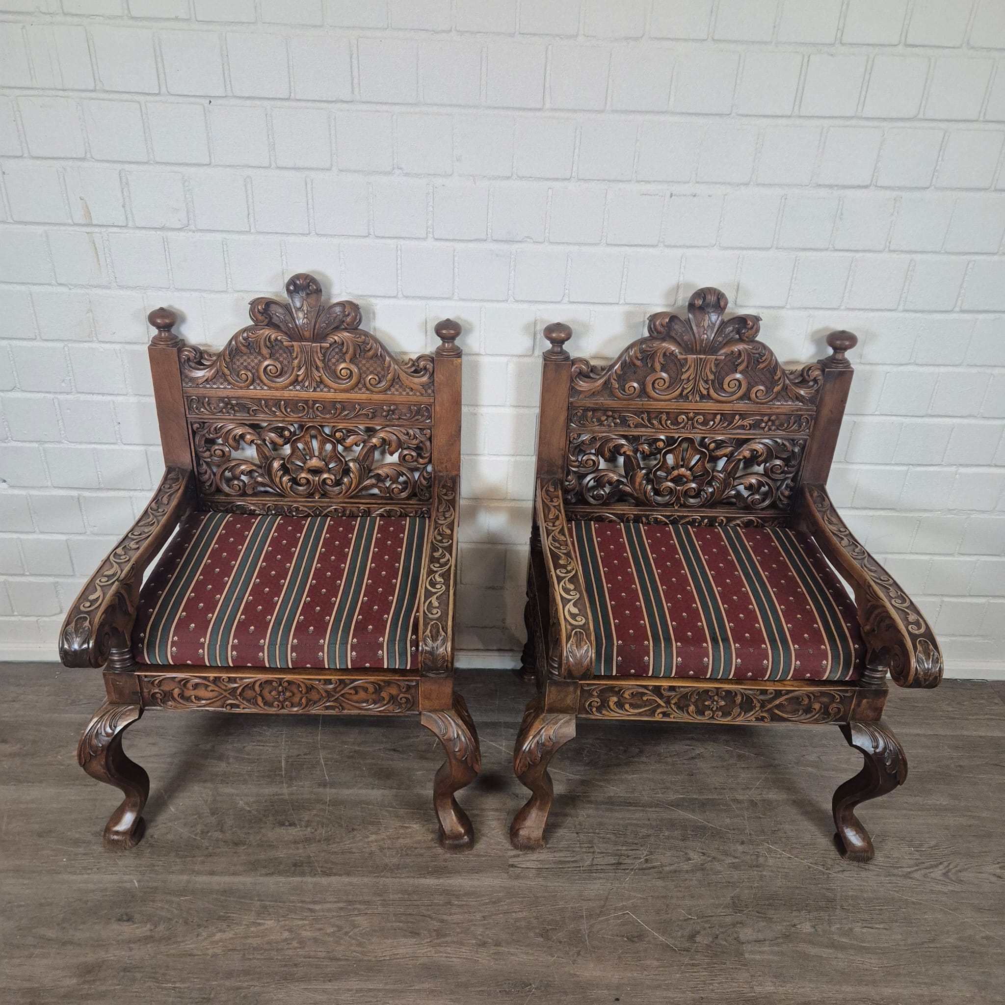 Set Stoelen Gründerzeit 1880 Noten - Afbeelding 4