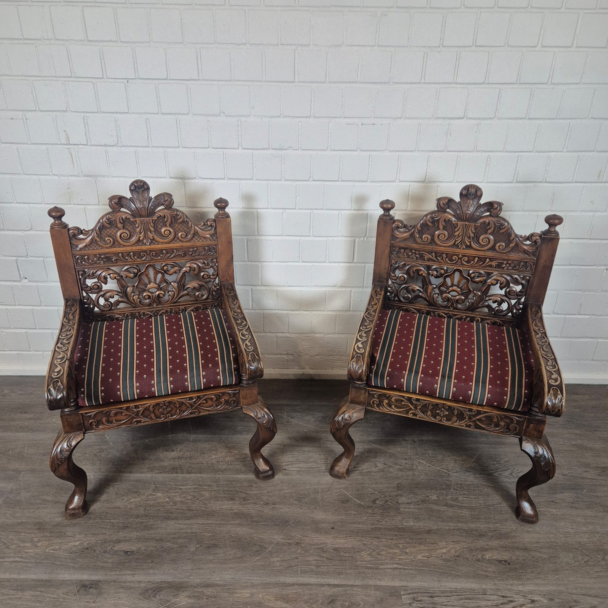 Set Stoelen Gründerzeit 1880 Noten - Afbeelding 3