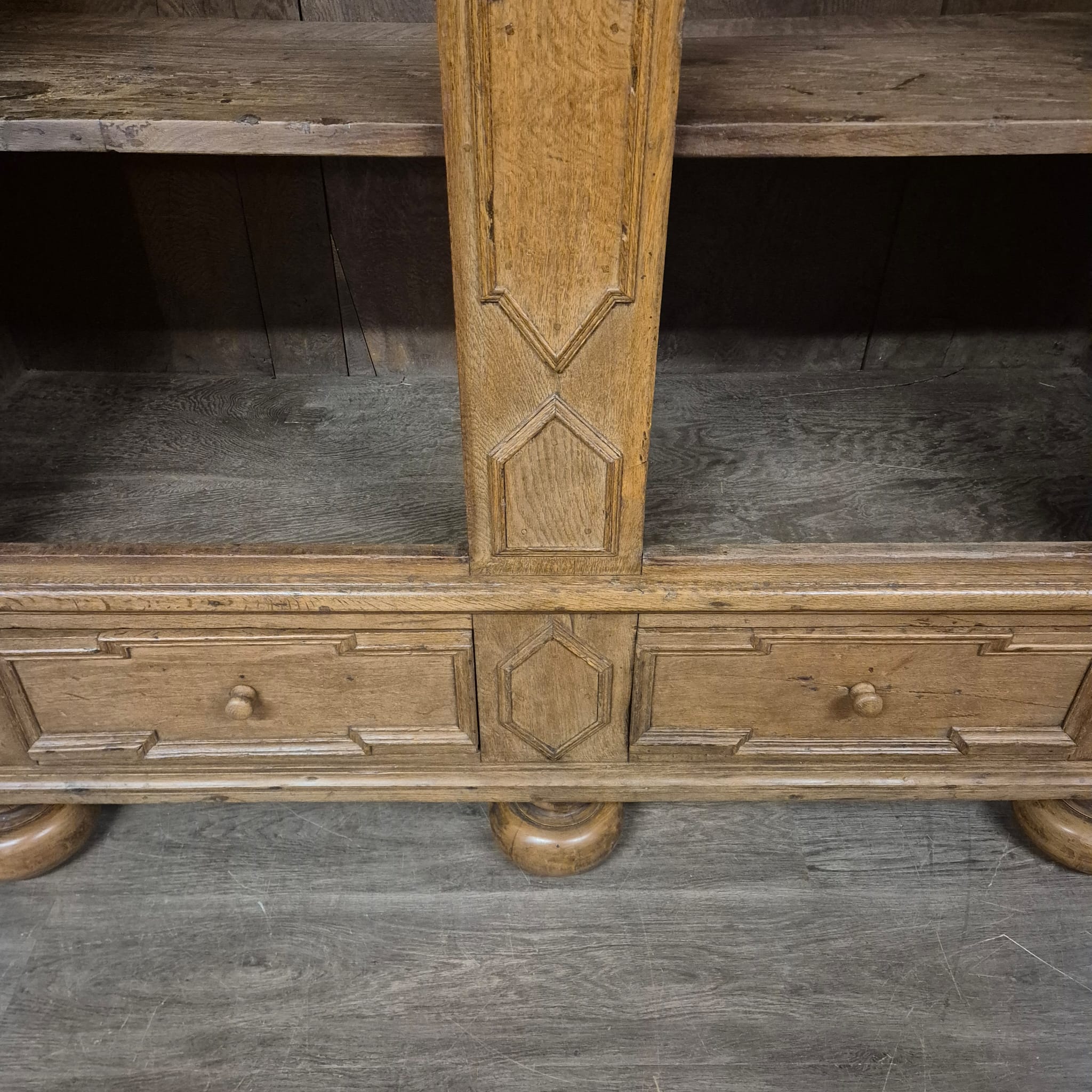 Kledingkast Barok 1770 Eiken - Afbeelding 22