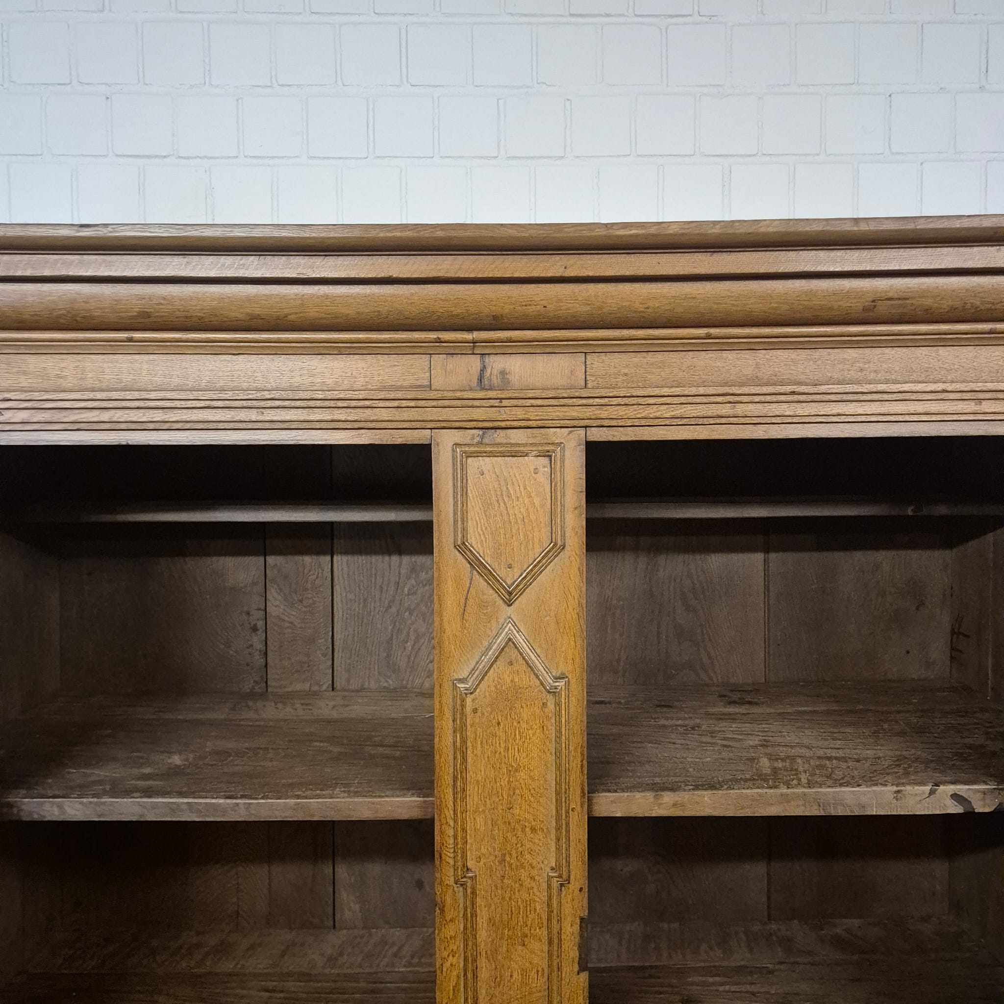 Kledingkast Barok 1770 Eiken - Afbeelding 15