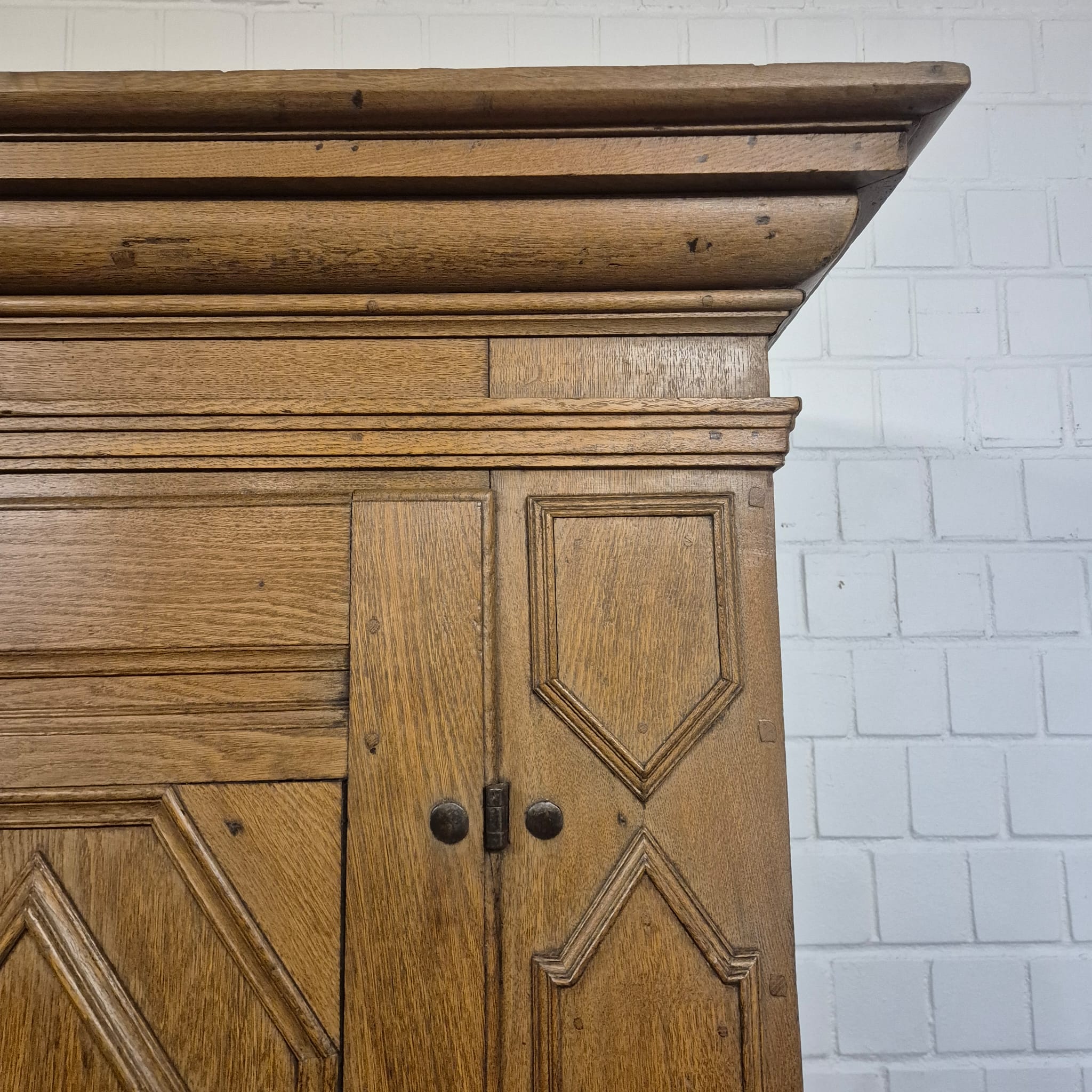 Kledingkast Barok 1770 Eiken - Afbeelding 11