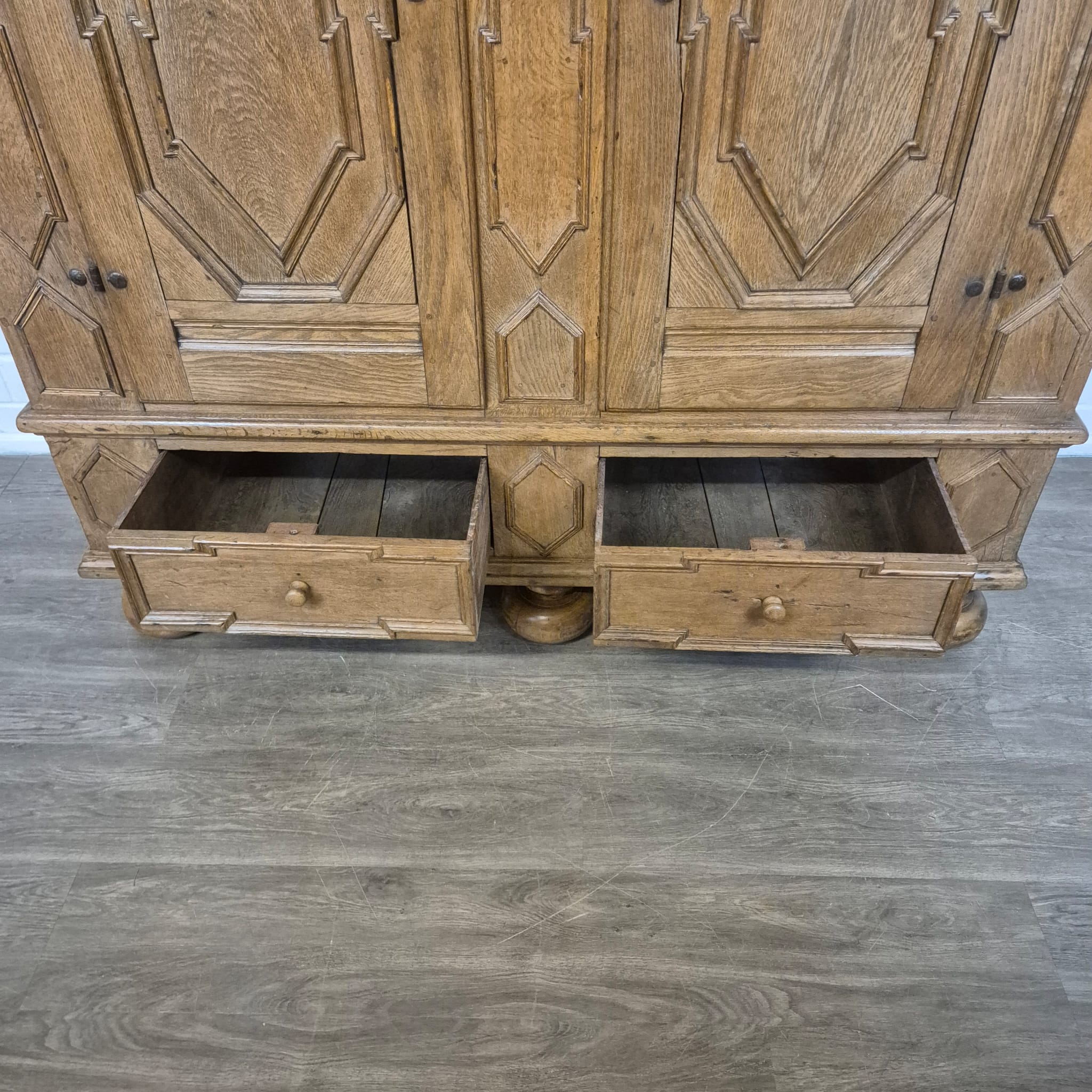 Kledingkast Barok 1770 Eiken - Afbeelding 23