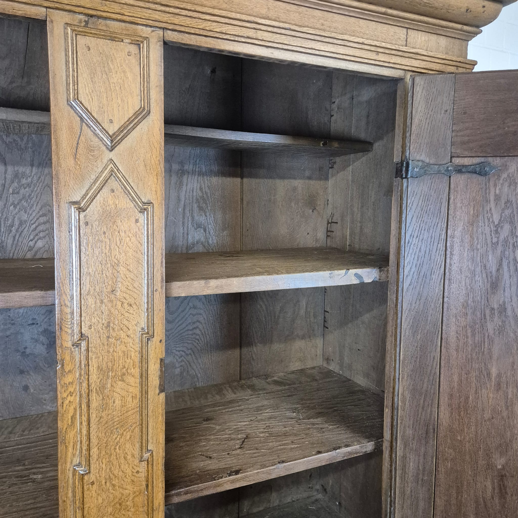 Kledingkast Barok 1770 Eiken - Afbeelding 16