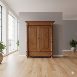 Kledingkast Gründerzeit 1880 Eiken