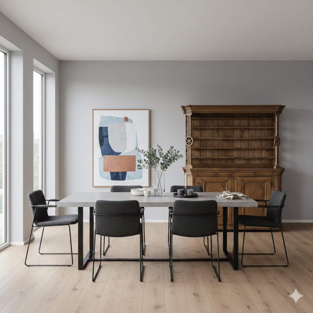 Bordenkast Buffetkast Barok 1760 Eiken - Afbeelding 2