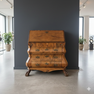 Secretaire Neo-barock 1850 Noten