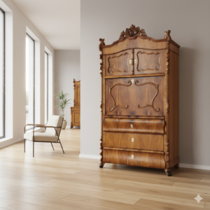 Secretaire Biedermeier 1860 Kersen