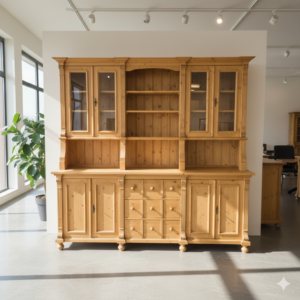 Winkelkast Keukenkast 2,35 m Grenen