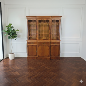 Vitrine Boekenkast Kersen 1,65 m