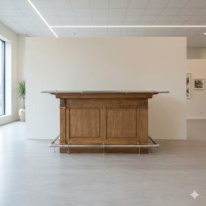 Empire Bar Toonbank – Teakhout 2,14 m