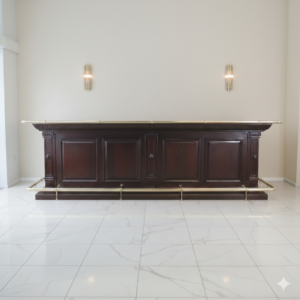 Toonbank / Toog "Bella" Mahonie 4,00 m