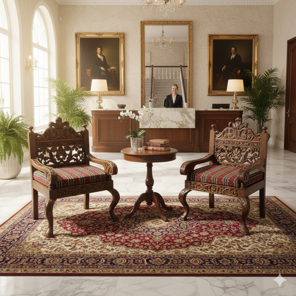 Set Stoelen Gründerzeit 1880 Noten - Afbeelding 2