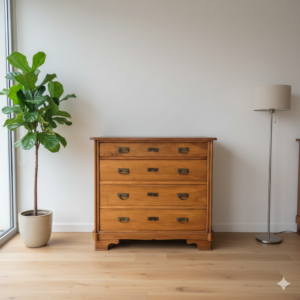 Antieke Louis Philippe Commode 1870 Kersenhout