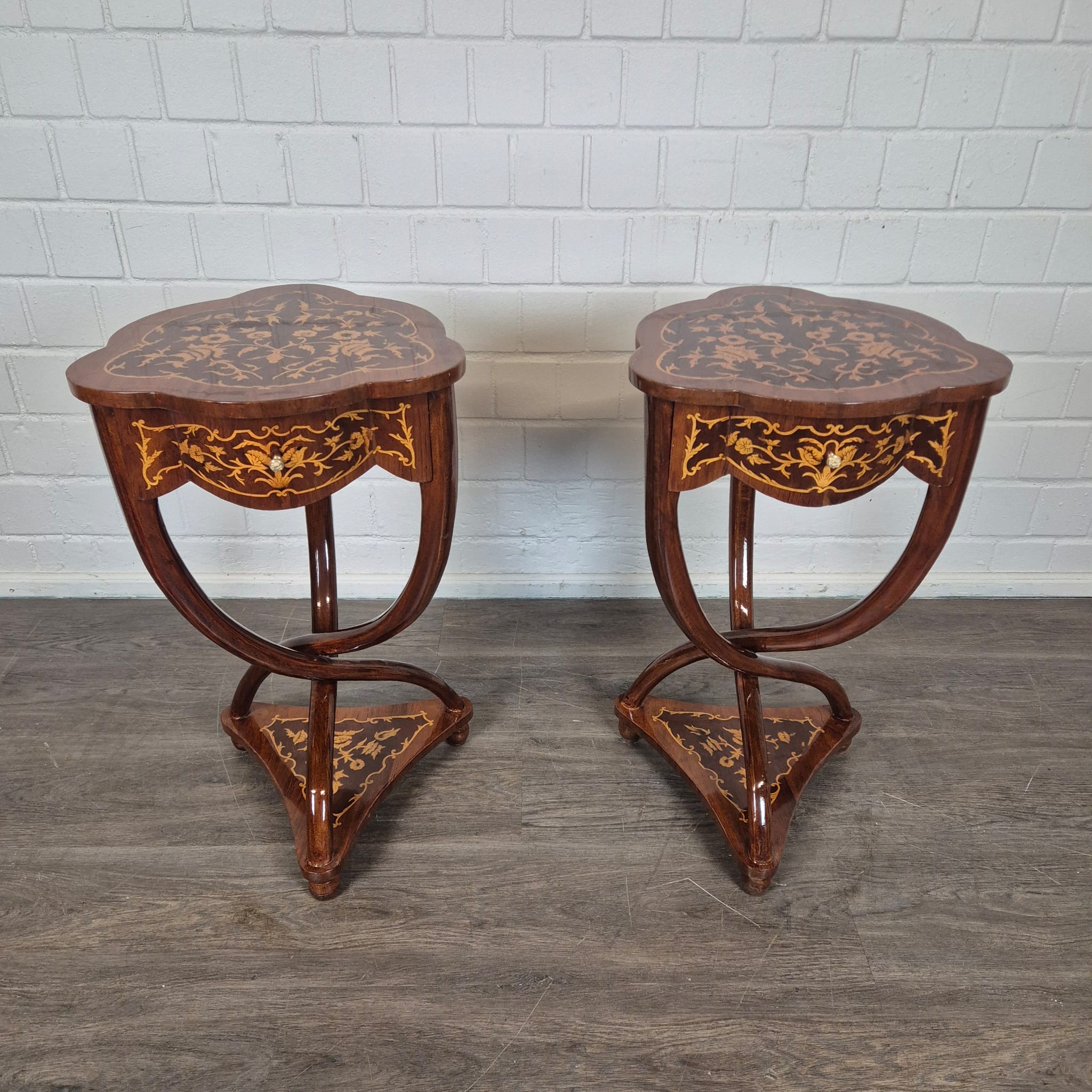 Set Tafeltjes Noten Barokstijl 0,45 m - Afbeelding 3